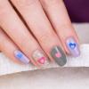 Beavorty Nail Art Sequins Colors Heart-Shaped Glitter for Manicure for Nail Decoration and Makeup Crafting Solid Hollow Hearts view 2