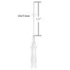 Piercing Needles,15PCS 22G IV Catheter Needles 22 Gauge Disposable Stainless Steel Hollow Piercing Needles view 3