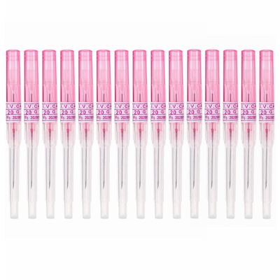 Piercing Needles,15PCS 20G IV Catheter Needles 20 Gauge Disposable Stainless Steel Hollow Body Piercing Needles for Ear Nose Belly Navel Nipple Piercing