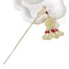 LRGKMCWTOB Glow Lantern and Gourd Hairpin Hairpin Hanfu hair Accessories Lantern Tassel Hairpins Clips Long Tassel Step Shake Hanfu Dress Headpieces Wedding (Red gourd) view 1