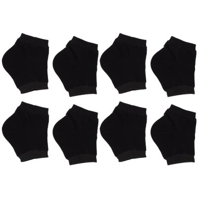 FOMIYES 10pairs Elastic Heel Sleeve Socks of Moisturizing Crack Heel Protectors for Comfort and and Reusable Foot Care