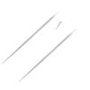 Aumeo G23 Titanium Threadless Piercing Taper 14G 16G 18G Piercing Insertion Pin Taper for Nose Lip Monroe Ear Tragus Helix Push in Body Piercing Stretching Kit Assistant Tool (Straight-18G) view 1