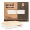 WorldFront Naturals 6 PCS Eco-Friendly Kitchen Loofah Sponges view 1