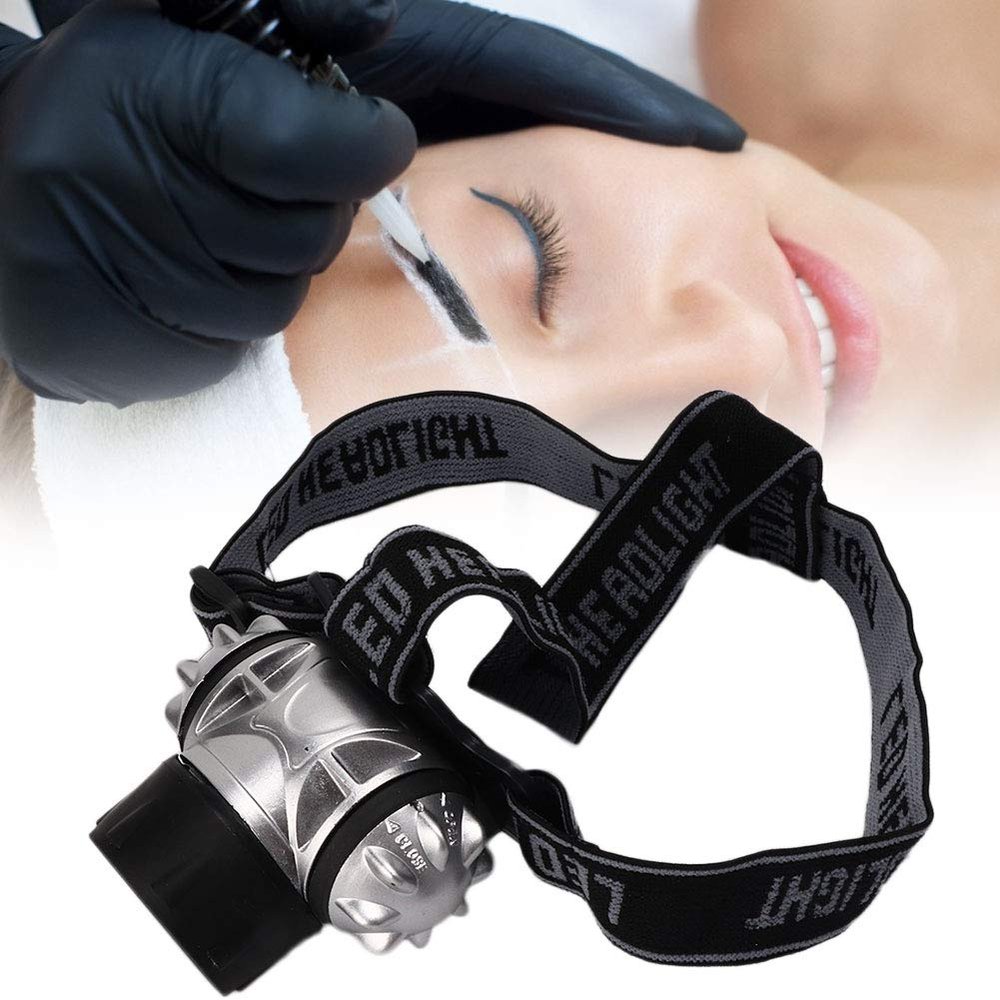 Light Led Headlights Tattooing Camping Headlamp Head Wearing Working Lamp Beauty Accessory