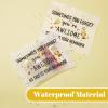 100 Pcs Inspirational Gifts for Girls Women Travel Cheer Makeup Bag Bulk Loved Quotes Cosmetic Bags with Zipper Thank You Encouragement Birthday Gift Bag for Nurse Teacher Friend (You're Awesome) view 3