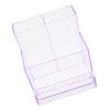 FRCOLOR Nail Grinding Storage Box Plastic Display Case for Manicure Tools Compact Organizer for Professional and Home Use Keeps Your Workspace Tidy view 2
