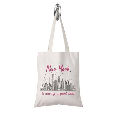 TSOTMO New York Bachelorette Party Favor - New York Is Always A Good Idea Vacation Zipper Pouch Makeup Bag