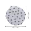 Healeved Shower Cap 2pcs Bathing Reusable Shower Caps Three Layers Silky Satin Shower Cap Bathing Bonnets for Long Short Hair Women Men view 2