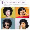 Beavorty Extra Large Satin Lined Shower Cap for Women Reusable Bathing Bonnet with Elastic for Long Hair Curls and Braids Stylish Design view 3
