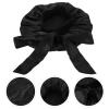 Beavorty Extra Large Satin Lined Shower Cap for Women Reusable Bathing Bonnet with Elastic for Long Hair Curls and Braids Stylish Design view 4