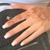 NUDE MOOD Press-On Nails by Lavaa Beauty | Short Square | Ombr French Glossy Square Nails view 3