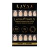 WELL ROUNDED Press-On Nails by Lavaa Beauty | Short Rounded | Short Round Oval French Tip Nails view 2