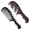 Onedor Handmade 100% Natural Chacate Preto Wood Hair Combs - Anti-Static Sandalwood Scent Natural Hair Detangler Wooden Comb (Wide Tooth Fine Tooth Set) view 1