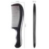 Onedor Handmade 100% Natural Chacate Preto Wood Hair Combs - Anti-Static Sandalwood Scent Natural Hair Detangler Wooden Comb (Wide Tooth Fine Tooth Set) view 3