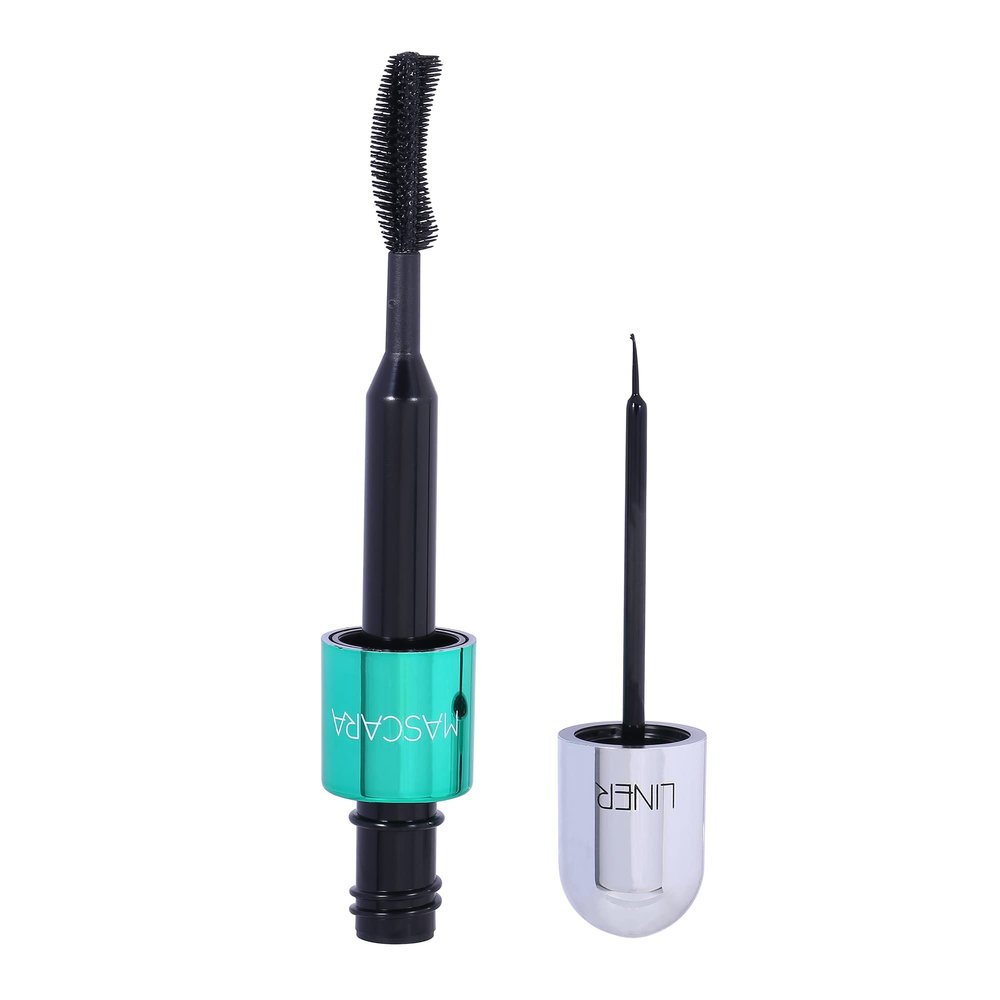 2 in 1 Lasting Dip Liner and Mascara by Romantic Beauty Green - Curl
