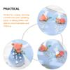 2Pcs Bunny Hair Clips Plush Ball Hair Barrettes Tassel Easter Chinese Hair Accessories for Women Girls view 3