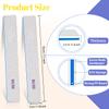 25 Pcs Nail Files 80/80 Grit for Acrylic & Gel Nails, Double Sided Emery Board for Home & Salon Use view 3