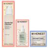 Honest Beauty Everyday Moisturizing Trio | Gentle Gel Cleanser, Green Juice Antioxidant Serum, Hydrogel Cream | 3-Step Routine | Vegan + Gentle for Sensitive Skin view 1