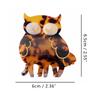 Owl Claw Clips,Cellulose Acetate Hair Clips,Big Claw Clips for Women view 2
