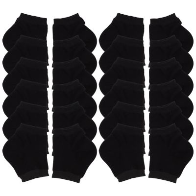 Beavorty 10pairs Moisturizing Heel Socks for Cracked Feet -Crack Gel Foot Sleeves for Warmth and Comfort Washable and Reusable for High Heel Wearers