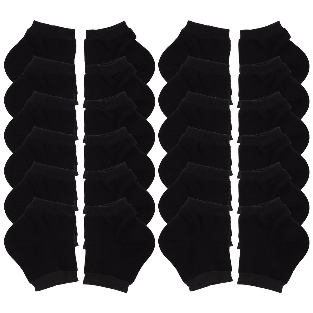 Beavorty 10pairs Moisturizing Heel Socks for Cracked Feet -Crack Gel Foot Sleeves for Warmth and Comfort Washable and Reusable for High Heel Wearers