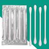 1000 Pack Cotton Swabs, Individually Wrapped Cotton Swab, Individually Wrapped Double Tipped Paper Sticks for Ear, Make-up(Double Round End) view 1
