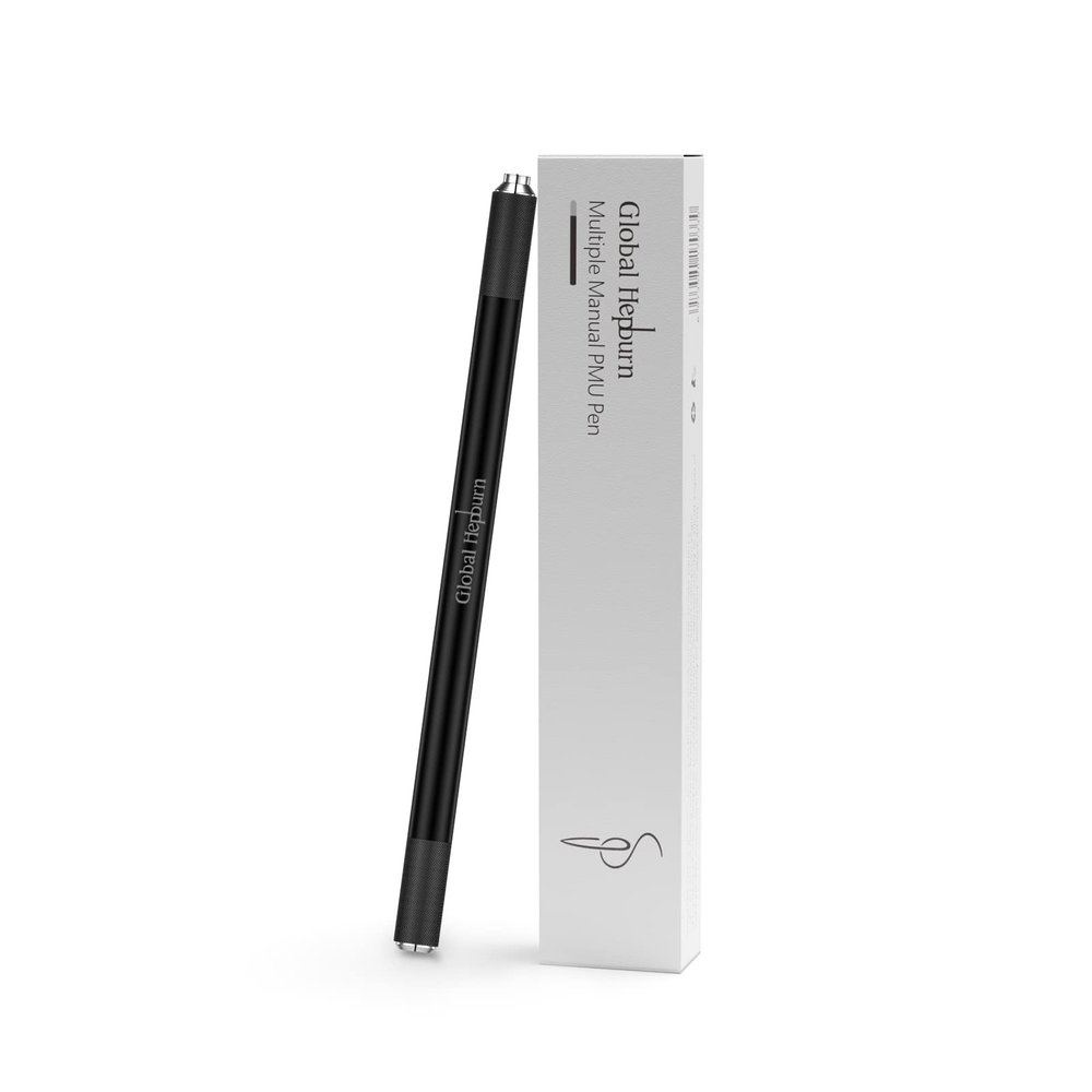 2 in 1 Manual Microblading Pen Semi-permanent Makeup Eyebrow Tattoo Pen