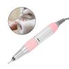 Nail Drill Handpiece Replacement, Electric Nail Drill Handle Metal Grinding Polishing Pen Handle Handpiece Nail Art Accessory Electric Grinder Machine view 3