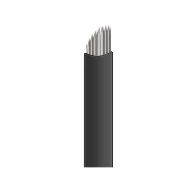 30pcs Disposable F17 Microblading Needles for Semipermanent Makeup Manual Tattoo Eyebrow