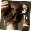 CALLARON 2pcs Floral Hair Chopstick Vintage Tassel Hair Bun Maker Elegant Headdress for Festivals Daily Use Natural Material for Secure Styling view 3