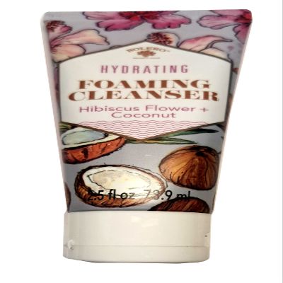 Bolero Hydrating Foaming Cleanser Hibiscus Flower & Coconut 2.5fl oz (73.9ml)