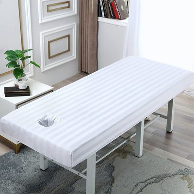 Fitted Sheet for Massage Table, Massage Bed Face Cover, Massage Table Cover, All-inclusive Elastic Band Massage Bed Sheet Cover, Non-slip, Non-running, Protective Cover for Beauty Salon Spa Shop