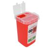 Blade Container, Shaving Blade Disposal Box, Disposal Blade Container, Disposal Blade Container Barbershop Hair Salon Shaving Knife Blade Disposal Collect Box (Red) view 1
