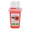 Blade Container, Shaving Blade Disposal Box, Disposal Blade Container, Disposal Blade Container Barbershop Hair Salon Shaving Knife Blade Disposal Collect Box (Red) view 3