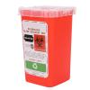 Blade Container, Shaving Blade Disposal Box, Disposal Blade Container, Disposal Blade Container Barbershop Hair Salon Shaving Knife Blade Disposal Collect Box (Red) view 4