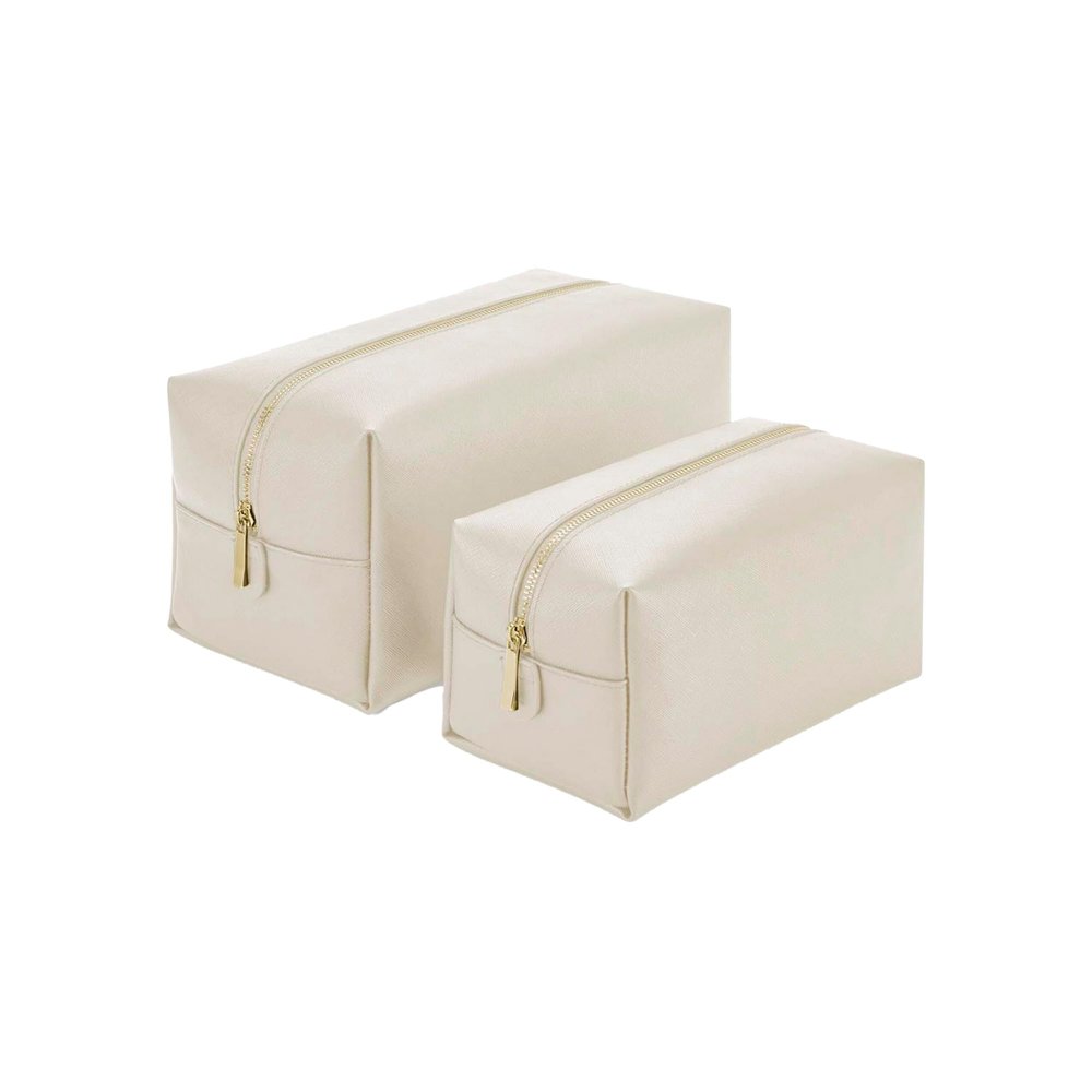 Bagbase Boutique Plain Toiletry Bag (14cm x 28cm x 14cm) (Oyster)
