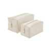 Bagbase Boutique Plain Toiletry Bag (14cm x 28cm x 14cm) (Oyster) view 1