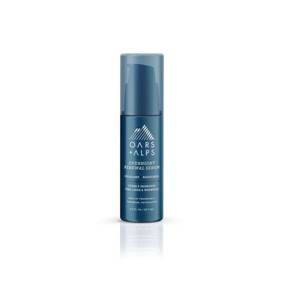 Oars + Alps Overnight Renewal Face Serum, Serum for Face, Reduce Fine Lines and Wrinkles, Hydrating Skin Care with Anti-Aging Peptides, 0.7 Fl Oz