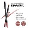 KISS NEW YORK Professional Slim Lip Pencil, Creamy Soft Lip Liner, Smooth Long-Lasting Rich Lip Color, Natural Lip Makeup, Water-Resistant Lip Crayon (Mauve) view 4