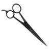 HTS ICE Tempered Stainless Steel Hair Cutting Styling Barber Scissors Trimming Shears Silver 3 Pack 5.5", 6.5", 7.5" Included view 3