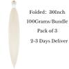 Blonde White 30 Inch Braiding Hair Prestretched Synthetic Yaki Ez Braid Braiding Hair view 2