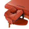 Master Massage 31" Santana Pro Portable Massage Table Package, Memory Foam Cushioning, Reiki Leg Panels, Mountain Red- Tattoo Table- Spa Bed- Folding Massage Table- Facial Bed with Ambient Light view 4