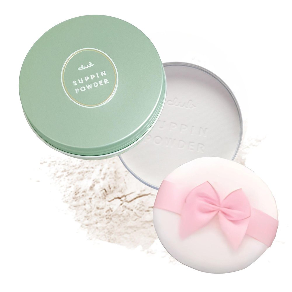 Club Suppin Matte Setting Clear Powder Foundation + Overnight Skincare with Shea Butter, Amino Acids & Aloe Extract, 0.87 Ounces (Pack of 1)
