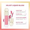 GL-Turelifes Soft Cream Blush Makeup, Liquid Blush for Cheeks, Natural-Looking Long Lasting, Smudge Proof, Velvet Mousse,Dewy Finish, Easy to Blend Blusher (#2) view 4