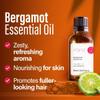Bergamot Oil for Hair & Sage Oil for Skin Set - Aromatherapy Grade Essential Oils Set - 2x1 fl oz - H'ana view 4