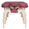 Master Massage 30'' Eva Portable Pregnancy Massage Table for Female Clients and Obese Individuals, Spa Salon Facial Bed for Pregnant Women- Multi Functional with Ambient Light (Burgundy) view 3