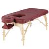 Master Massage 30'' Eva Portable Pregnancy Massage Table for Female Clients and Obese Individuals, Spa Salon Facial Bed for Pregnant Women- Multi Functional with Ambient Light (Burgundy) view 4