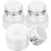 Uonlytech 3pcs Airless Pump Dispenser Lotion Bottle Refillable Cosmetic Containers for Cream and Conditioner and Leak Toiletry Travel Jars Design view 1