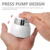 Uonlytech 3pcs Airless Pump Dispenser Lotion Bottle Refillable Cosmetic Containers for Cream and Conditioner and Leak Toiletry Travel Jars Design view 3