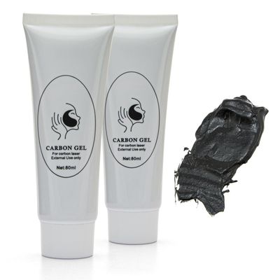 Carbon Gel Peel Skin Care Skin Rejuvenation Black Doll Facial Skin Deep Cleaning 80ML Elitzia ETBDF22 Pack of 2